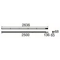 SLV light carrier EASYLIGHT 2500 ML MB DALI-2 DALI controllable, CCT Switch, multipower, 7-pole IP40, traffic white dimmable