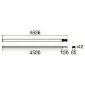 SLV light strip system connector EASYLIGHT BC 4500 5 25 WH ON-OFF 5-pole, with cover, white, traffic white