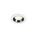 LED Deckeneinbauleuchte NUMINOS® XS, 6,9W, IP20, 55°, 4000K, 1000lm, weiß/chrom