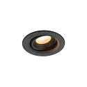 LED Deckeneinbauleuchte NUMINOS® MOVE XS, rund, 6,9W, IP20, dimmbar, 40°, 2700K, 900lm, schwarz