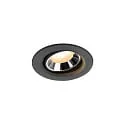 LED Deckeneinbauleuchte NUMINOS® MOVE XS, 6,9W, IP20, schwenkbar, 40°, 2700K, 900lm, schwarz/chrom