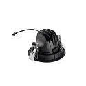 SLV LED Deckeneinbauleuchte NUMINOS® MOVE XS, rund, 6,9W, IP20, dimmbar, 40°, 4000K, 1000lm, schwarz