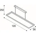 SLV LED Deckeneinbaustrahler NUMINOS® GIMBLE S, 6,7W, IP20, schwenkbar, 55°, 2700K, 1000lm, weiß/chrom