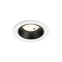 LED Deckeneinbauleuchte NUMINOS® S, 6,7W, IP20, 20°, 4000K, 1050lm, weiß/schwarz