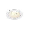 LED Deckeneinbauleuchte NUMINOS® S, rund,  6,7W, IP20, dimmbar, 20°, 4000K, 1050lm, weiß