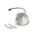 SLV LED Deckeneinbauleuchte NUMINOS® S, rund,  6,7W, IP20, dimmbar, 55°, 4000K, 1050lm, weiß