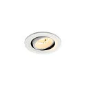 LED Deckeneinbauleuchte NUMINOS® MOVE S, rund, 6,7W, IP20, dimmbar, 20°, 3000K, 1050lm, weiß