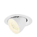 LED Deckeneinbaustrahler NUMINOS® GIMBLE M, 12W, IP20, dimmbar, 40°, 4000K, 1900lm, weiß