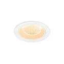 LED Deckeneinbauleuchte NUMINOS® M, rund, 12W, IP20, dimmbar, 40°, 2700K, 1700lm, weiß