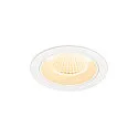 LED Deckeneinbauleuchte NUMINOS® M, rund, 12W, IP20, dimmbar, 40°, 3000K, 1800lm, weiß