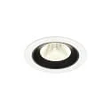 LED Deckeneinbauleuchte NUMINOS® M, 12W, IP20, 20°, 4000K, 1900lm, weiß/schwarz
