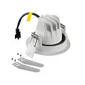 SLV LED Deckeneinbauleuchte NUMINOS® MOVE M, rund, 12W, IP20, dimmbar, 55°, 2700K, 1700lm, weiß