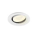 LED Deckeneinbauleuchte NUMINOS® MOVE M, rund, 12W, IP20, dimmbar, 55°, 4000K, 1900lm, weiß