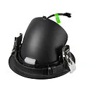 SLV LED Deckeneinbaustrahler NUMINOS® GIMBLE L, rund, 17W, IP20, dimmbar, 40°, 4000K, 2700lm, schwarz/weiß