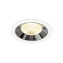 LED Deckeneinbauleuchte NUMINOS® L, 17W, IP20, 40°, 3000K, 2500lm, weiß/chrom