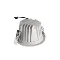 SLV LED Deckeneinbauleuchte NUMINOS® L, rund, 17W, IP20, dimmbar, 55°, 3000K, 2500lm, weiß