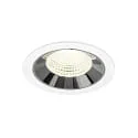 LED Deckeneinbauleuchte NUMINOS® L, 17W, IP20, 55°, 4000K, 2700lm, weiß/chrom