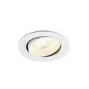 LED Deckeneinbauleuchte NUMINOS® MOVE L, rund, 17W, IP20, dimmbar, 55°, 4000K, 2700lm, weiß