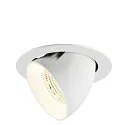 LED Deckeneinbaustrahler NUMINOS® GIMBLE XL, 24W, IP20, dimmbar, 55°, 4000K, 3800lm, weiß