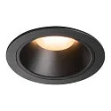 LED Deckeneinbauleuchte NUMINOS® XL, rund, 24W, IP20, dimmbar, 20°, 2700K, 3500lm, schwarz