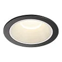 LED Deckeneinbauleuchte NUMINOS® XL, rund, 24W, IP20, dimmbar, 20°, 4000K, 3800lm, schwarz/weiß