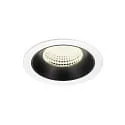 LED Deckeneinbauleuchte NUMINOS® XL, 24W, IP20, 55°, 4000K, 3800lm, weiß/schwarz