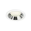 LED Deckeneinbauleuchte NUMINOS® XL, 24W, IP20, 55°, 4000K, 3800lm, weiß/chrom