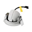 SLV LED Deckeneinbaustrahler NUMINOS® GIMBLE XS, rund, 6,9W, IP20, dimmbar, 20°, 2700K, 900lm, weiß
