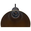 SLV Leuchtenschirm LALU® CONE 15 MIX&MATCH, H: 17cm, E27, schwarz / bronze