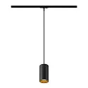 SLV 1-phase pendant luminaire ASTO TUBE with lamp socket GU10 IP20, black