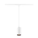 SLV 1-phase pendant luminaire ASTO TUBE with lamp socket GU10 IP20, white