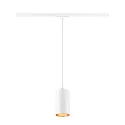 SLV 1-phase pendant luminaire ASTO TUBE with lamp socket GU10 IP20, white