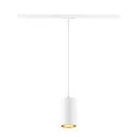 SLV 1-phase pendant luminaire ASTO TUBE with lamp socket GU10 IP20, white