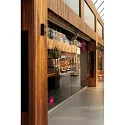 SLV outdoor wall luminaire FLATT II SENSOR PHASE up / down, with sensor, switchable, sea-air resistant IP54, anthracite, brown