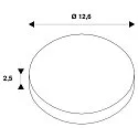 SLV reflector NUMINOS® XL, copper