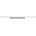 LED 3-Phasen Raster-Strahler SIGHT EVO SINGLE ON-OFF, 57.4cm, CRi>90, UGR<19, schaltbar, 18W 3000K 2250lm 60°, weiß / schwarz