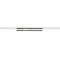 LED 3-Phasen Raster-Strahler SIGHT EVO DOUBLE ON-OFF, 57.4cm, CRi>90, UGR<19, schaltbar, 25W 4000K 3350lm 60°, weiß / schwarz