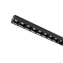 SLV LED 3-Phasen Raster-Strahler SIGHT EVO SINGLE DALI, 57.4cm, CRi>90, UGR<19, dimmbar, 18W 3000K 2250lm 60°, schwarz