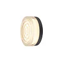 SLV LED Wand-/Deckenleuchte CYFT WAVE XL, 105°, 15W, 2700/3000/4000K, 850lm, IP65, dimmbar, schwarz / klar