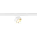 LED 3-Phasen Strahler KALU 2.0 DALI, IP20, zylindrisch, CRi>90, UGR<19, DALI dimmbar, kardanisch, 10W 3000K 1450lm 36°, weiß
