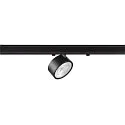 SLV LED 3-Phasen Strahler KALU 2.0 DALI, IP20, zylindrisch, CRi>90, UGR<19, DALI dimmbar, kardanisch, 10W 4000K 1500lm 36°, schwarz
