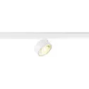 LED 3-Phasen Strahler KALU 2.0 DALI, IP20, zylindrisch, CRi>90, UGR<19, DALI dimmbar, kardanisch, 10W 4000K 1500lm 36°, weiß