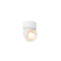 LED Wand-/Deckenstrahler KALU 2.0 SINGLE, IP20, 1-flammig, CRi>90, UGR<19, dimmbar, kardanisch, 10W 2700K 1400lm 36°, weiß