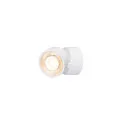 SLV LED Wand-/Deckenstrahler KALU 2.0 SINGLE, IP20, 1-flammig, CRi>90, UGR<19, dimmbar, kardanisch, 10W 2700K 1400lm 36°, weiß