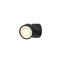 SLV LED Wand-/Deckenstrahler KALU 2.0 SINGLE, IP20, 1-flammig, CRi>90, UGR<19, dimmbar, kardanisch, 10W 3000K 1450lm 36°, schwarz