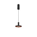 SLV LED Pendelleuchte LALU® MIX&MATCH, Aufbauversion, 40°, 10W, 2700/3000K, 700lm, IP20, dimmbar, schwarz