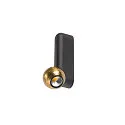 wall and ceiling luminaire DYSKO IP20, gold, black, lacquered dimmable