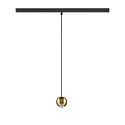 SLV LED Pendelleuchte DYSKO TRACK 48V, 36°, 6W, 2700K, 750lm, IP20, dimmbar, schwarz / gold