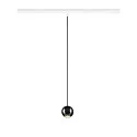 LED Pendelleuchte DYSKO TRACK 48V, 36°, 6W, 2700K, 750lm, IP20, dimmbar, weiß / schwarz