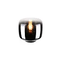 table lamp PANTILO cylindrical E27, chrome dimmable